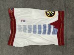 NBA Denver Nuggets 2022-23 city shorts blanc